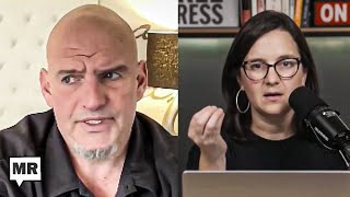 Fetterman Cries About Being A Democrat "Devoted" To Israel