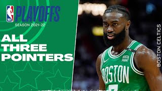Jaylen Brown ALL 60 Three-Pointers From 2021-22 NBA Playoffs | King of NBA