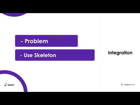 Berry - Integration | Free React Admin Template | CodedThemes