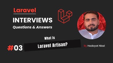 #03 What is Laravel Artisan | Hadayat Niazi