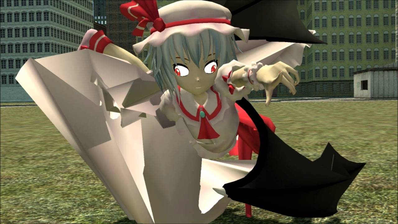 Spawning touhou models in gmod in a nutshell - YouTube