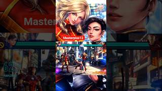 captain marvel and Chun LI combo #marvel vs Capcom infinite
