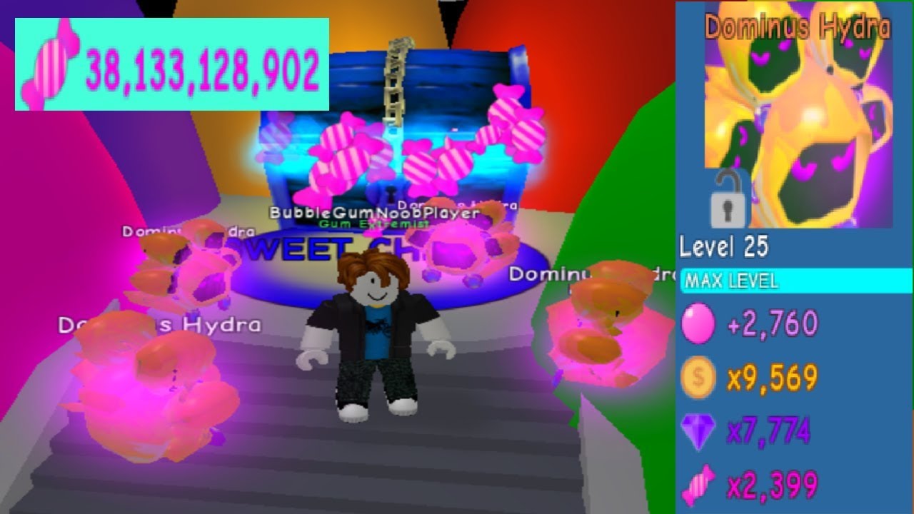 Noob With Shiny Demontic Hydra Best Pet In Game Pro Instantly Bubble Gum Simulator By Mayrushart - hydra ra roblox