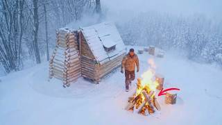 The Amazing Forest Life !Little Dog Kupa Helps You Build A Log Cabin