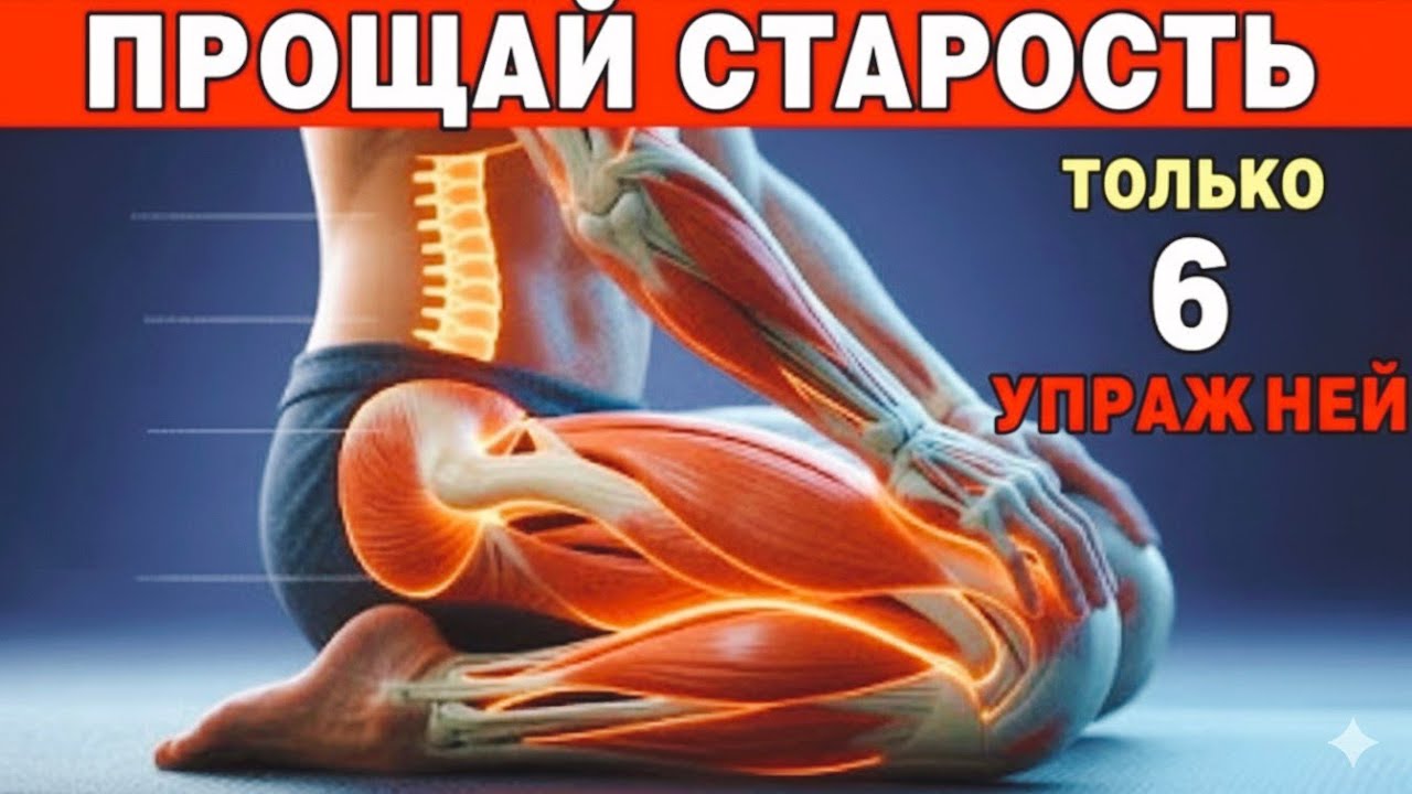 ЯПОНСКИЙ СЕКРЕТ: 6 упражнений на каждый день для тех, кому 50+