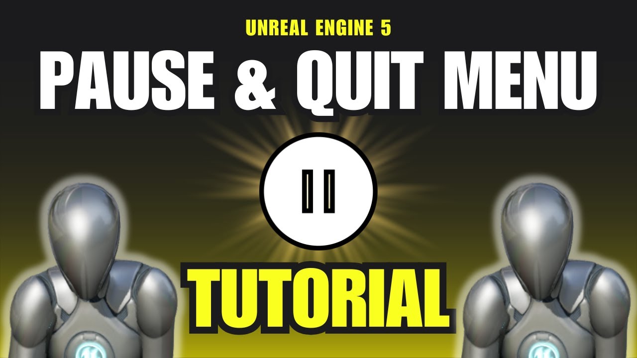 How to Create a Simple Pause and Quit Menu in Unreal Engine 5