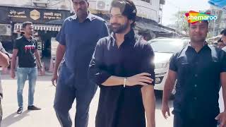 Taha Shah Badussha Visit Mahim Dargah For Blessings For The Release Of His Series Heeramandi