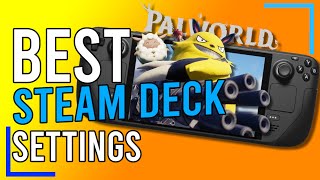 Palworld on Steam Deck: Best Settings and Performance