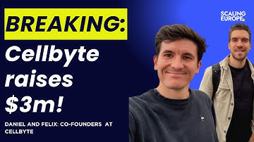 Daniel and Felix: Co-Founders at Cellbyte on $2.75m raise!