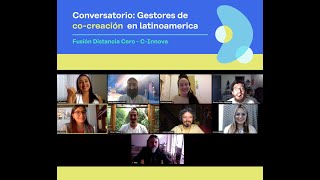 Gestores de Co-Creación en Latinoamérica