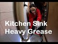 Clogged Drain #93 Clean a Kitchen Sink Drain Heavy Grease