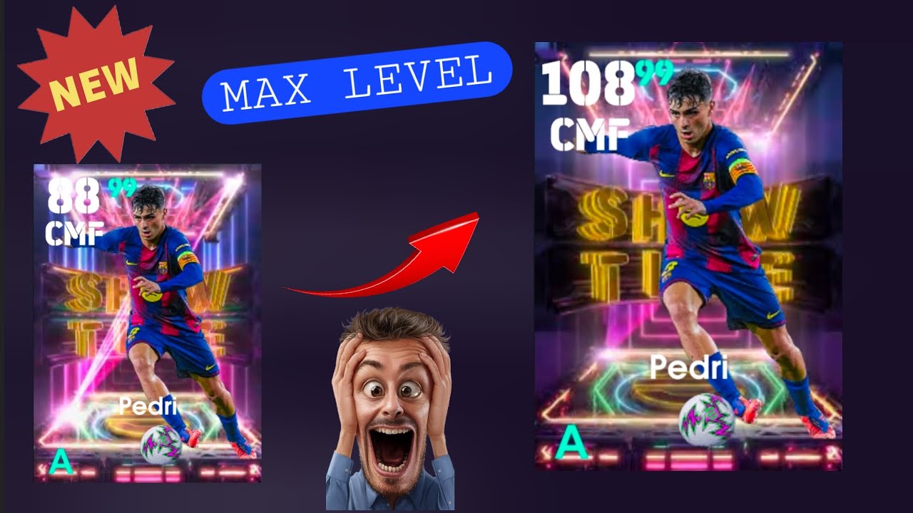 🔥108🔥 Best way to train PEDRI  to max level in efootball...