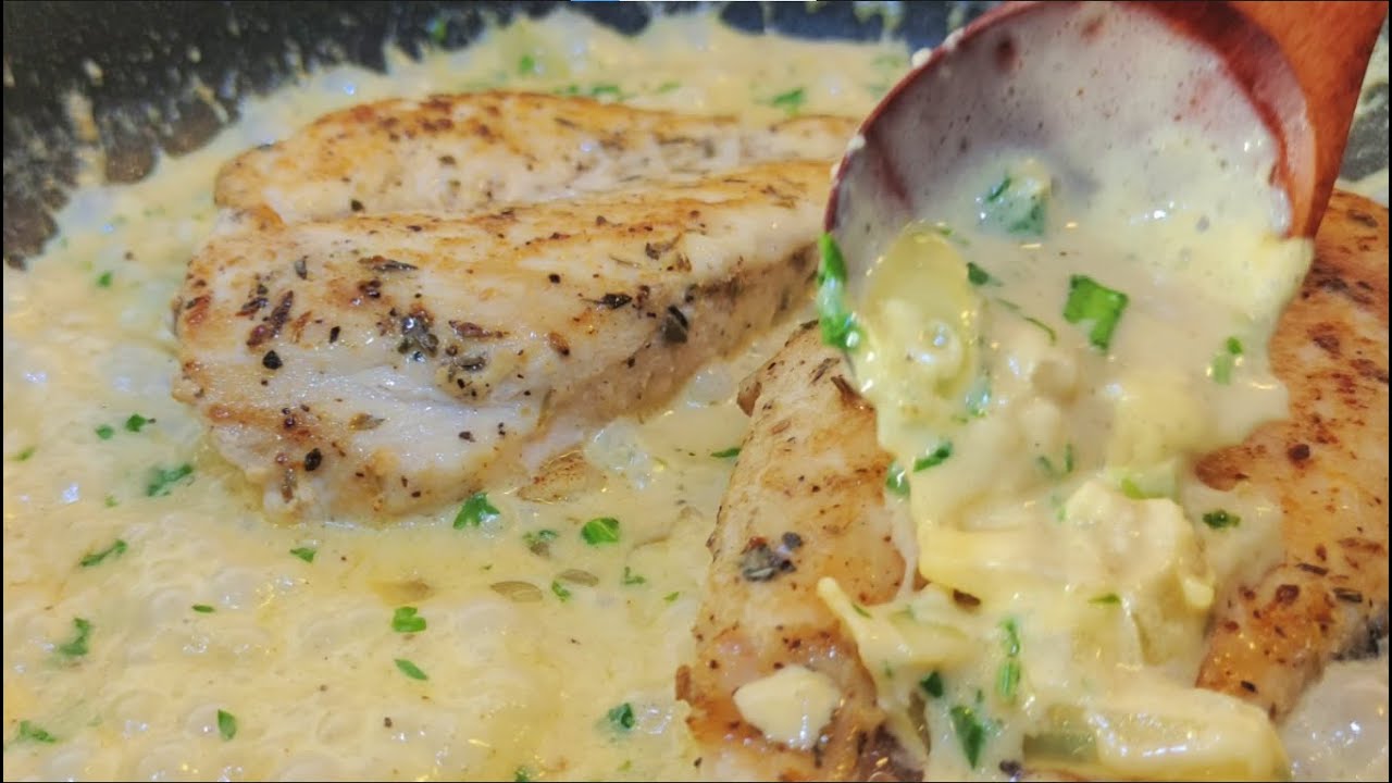 Easy creamy garlic chicken skillet Quick and tasty chicken recipes for ...