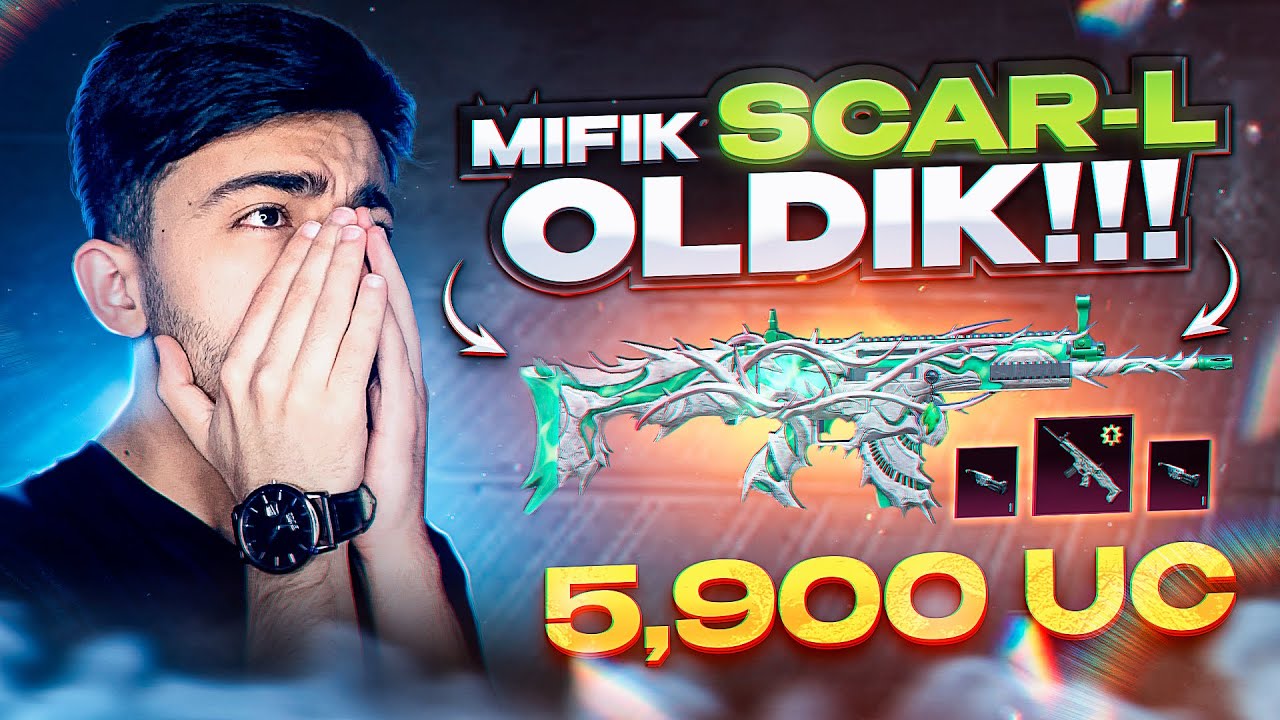 5,900 UC YANGI MIFIK SCAR-L OLDIK 🥵 MANA OMAD – PUBG MOBILE!!!