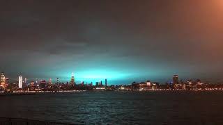 Dimensional rift appears over Manhattan - December 27, 2018