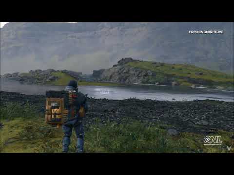 Death Stranding - Norman Reedus pees on grass