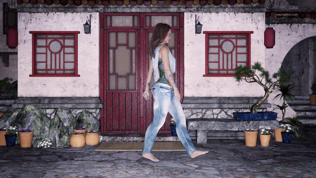 Daz Studio Nvidia Iray Animation Test 06