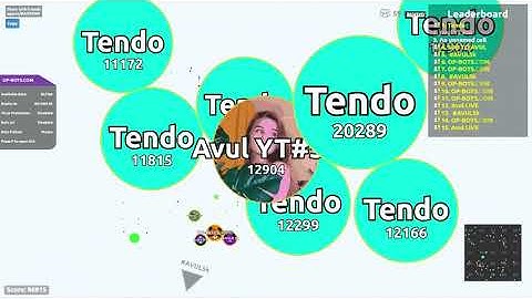 AGAR.IO SERVER TAKEOVER WITH BOTS #376 || OP-BOTS.COM