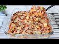 BEŞAMEL SOSUYLA, KIYMASIYLA NEFİS BİR ANA YEMEK TARİFİ 😉 Fırında Kıymalı Patates Graten Tarifi