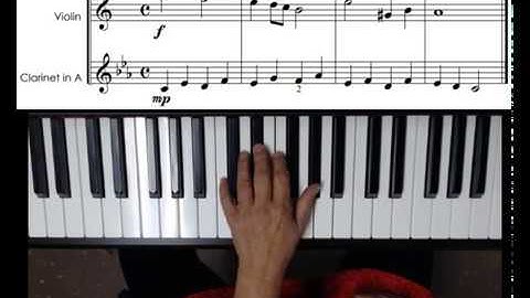 Score Reading with a Transposing Instrument 9.4 (eNovation 9)