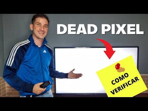 Vídeo: Como Verificar Se Há Pixels Mortos Em Uma Tela De TV LCD