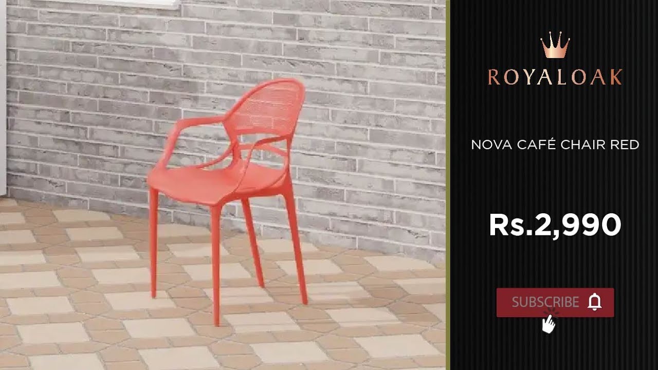 Royaloak | Nova Cafe Chair Red