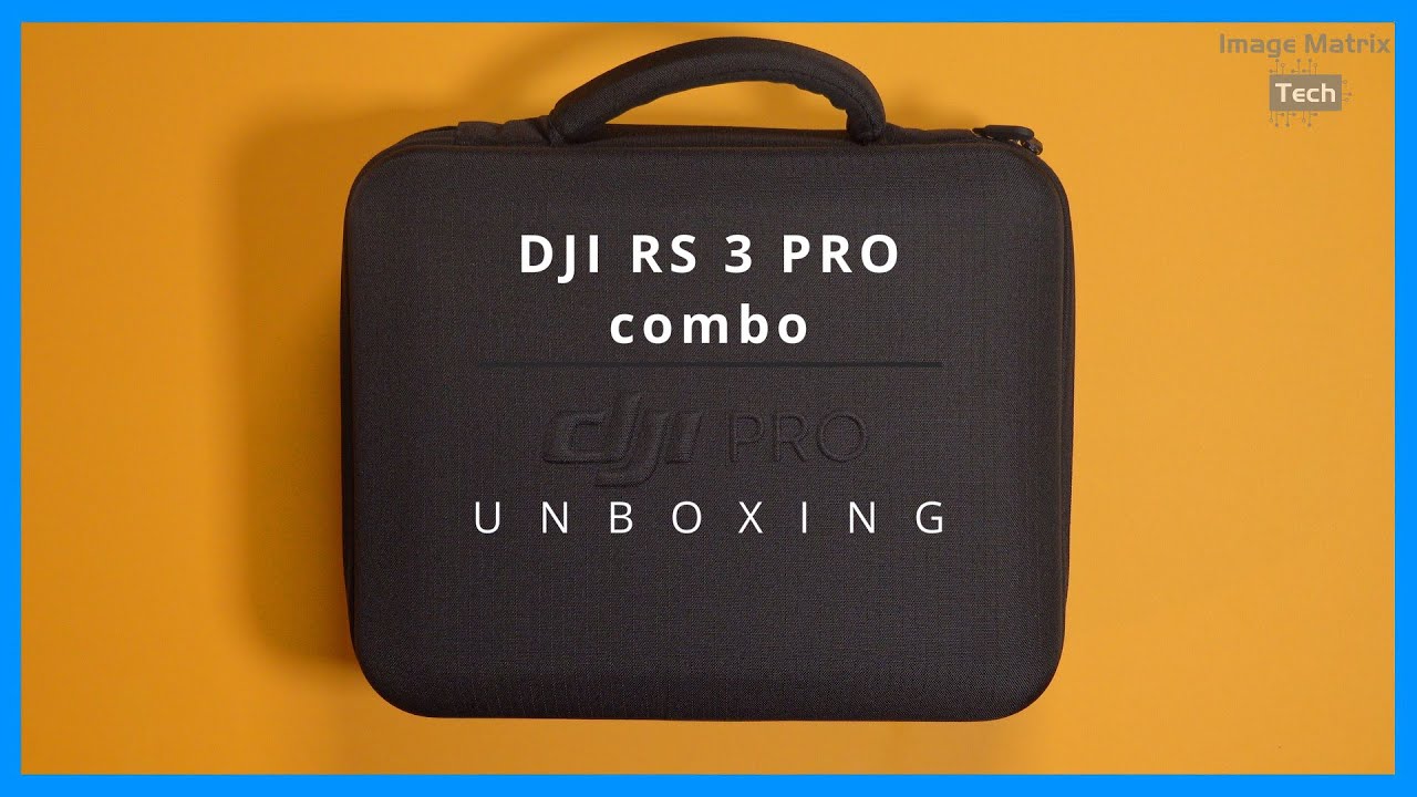 First Look: Unboxing DJI RS 3 Pro Combo Gimbal Pack