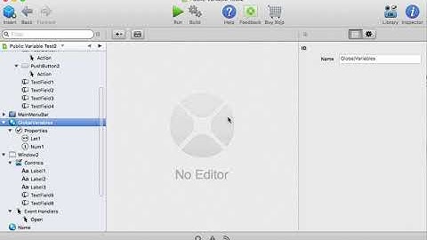 XOJO GLOBAL VARIABLES - How To Create