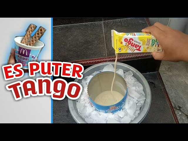 Cara Membuat Es Puter Kaleng CARA MEMBUAT ES KRIM DENGAN CARA JADUL PAKAI KALENG BEKAS ! ES PUTER TANGO - YouTube