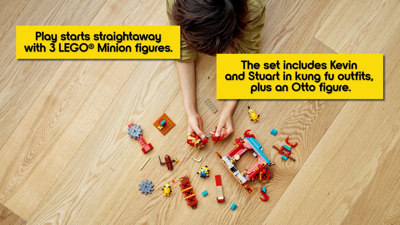 LEGO Minions Lupta Kung Fu a Minionilor (75550)