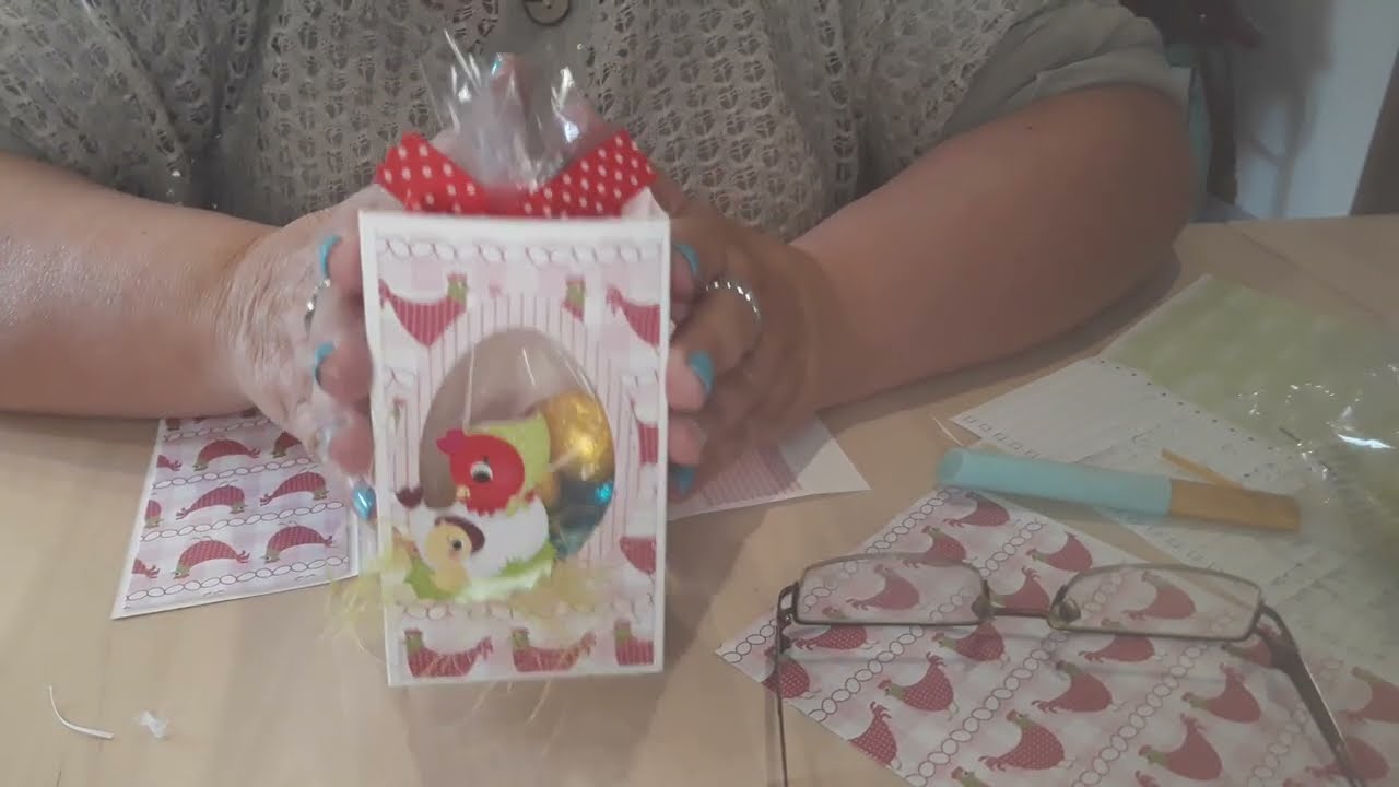 tuto boite pour pâques très facile