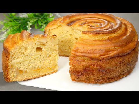 Si vous avez des pommes à la maison préparez cette tarte aux pommes très savoureuse !