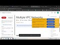 Multiple VPC Networks  #qwiklabs  #GSP211