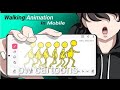 Walk Cycle Animation Tutorial For Beginners in Mobile.