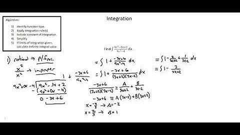 A-level Mathematics 9709: Integration using partial fractions example 2