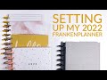 Setting Up My 2022 Frankenplanner [Classic Happy Planner]