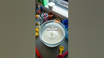 Creating a Simple Glowing Slime with Highlighters