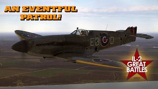 Il-2 Great Battles | Spitfire Mk.XIV No.41 Sqn RAF | #13 - An Eventful Patrol! screenshot 4