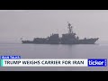 Trump hints at military pressure as U.S. and Iran resume nuclear talks