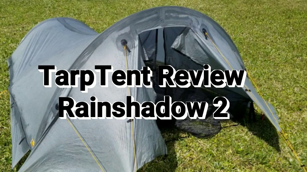 Tarptent Review Rainshadow 2 Person Hoop Design YouTube
