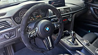 BMW F30 STEERING WHEEL UPGRADE *MUST HAVE INTERIOR MOD!!*