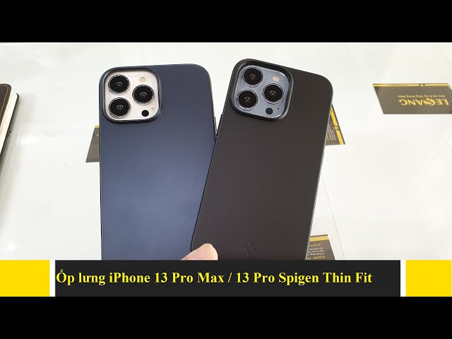 Ốp lưng iPhone 13 Pro Max / 13 / 13 Pro Spigen Thin Fit - Chống sốc tốt thiết kế gọn nhẹ