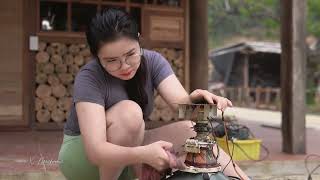 Time-lapse video: 230 days in which a talented 18-year-old girl repairs all kinds of machinery.
