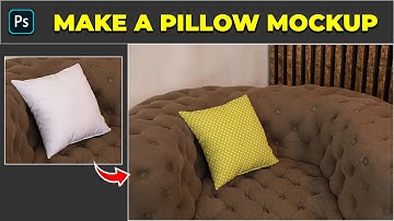 How to Make a Pillow Mockup - Photoshop Tutorial