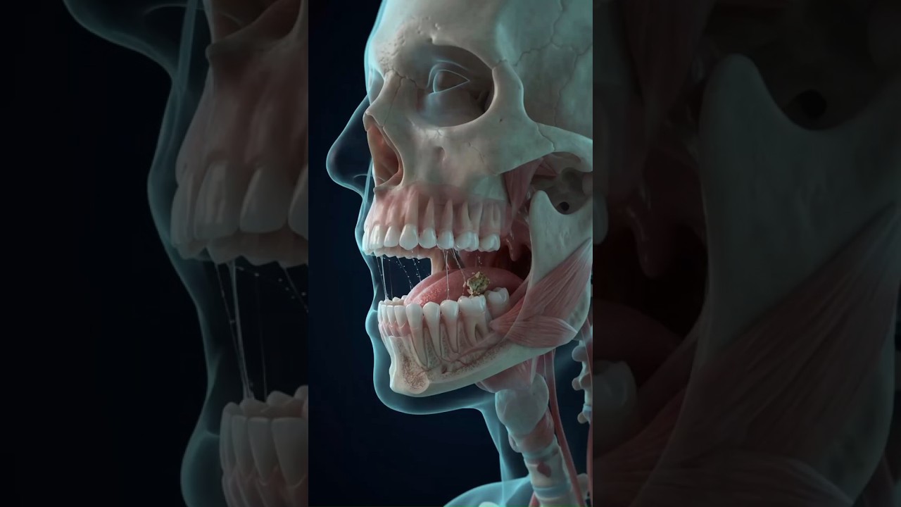 What Happens To Food Inside Your Body | Explained in Seconds #food #humanbody #shorts