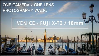 One FUJI Body, One LENS: Venice Photowalk