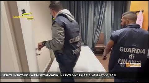 SFRUTTAMENTO DELLA PROSTITUZIONE IN UN CENTRO MASSAGGI CINESE | 07/10/2022