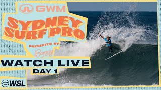WATCH LIVE GWM Sydney Surf Pro pres by Bonsoy - Day 1