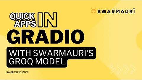 Deploy a Gradio Chatbot with Swarmauri’s GroqModel & Gemma-7B | Step-by-Step Guide by John Ayodele
