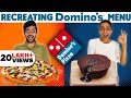 We Made DOMINO'S Menu At Home 😱 || And It Was Like.... 🤢🤮